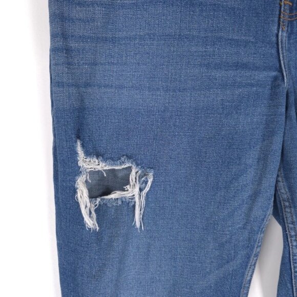 Abercrombie & Fitch Women Ankle Straight Ultra High Rise Curve Love Jeans 33/16s - Picture 13 of 15